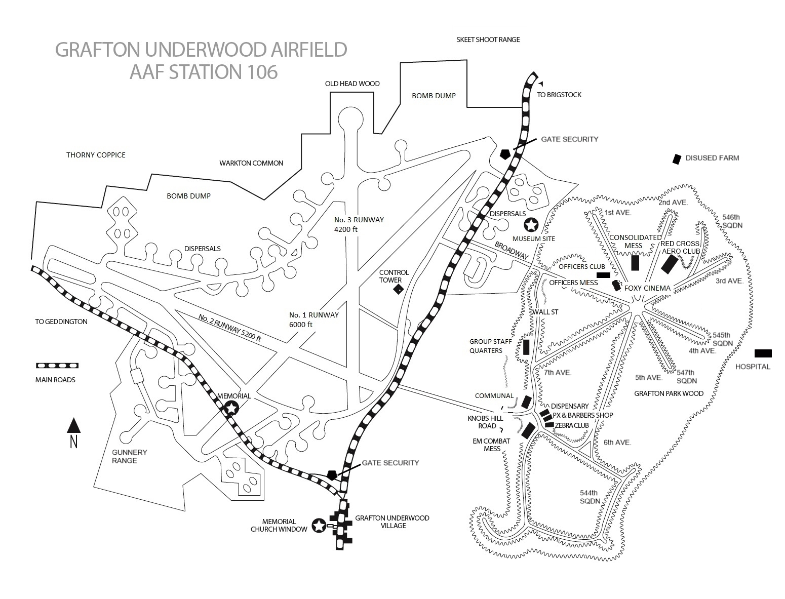 Airfield Map